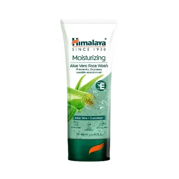  Himalaya Aloevera Moisturizing Face Wash 100gm