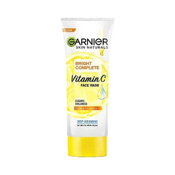 Garnier Bright Complete Vitamin C Face Wash 100gm