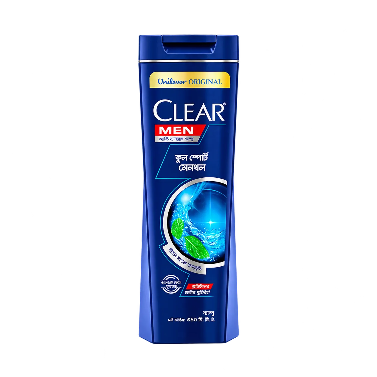 Clear Shampoo Men Cool Sport Menthol Anti Dandruff