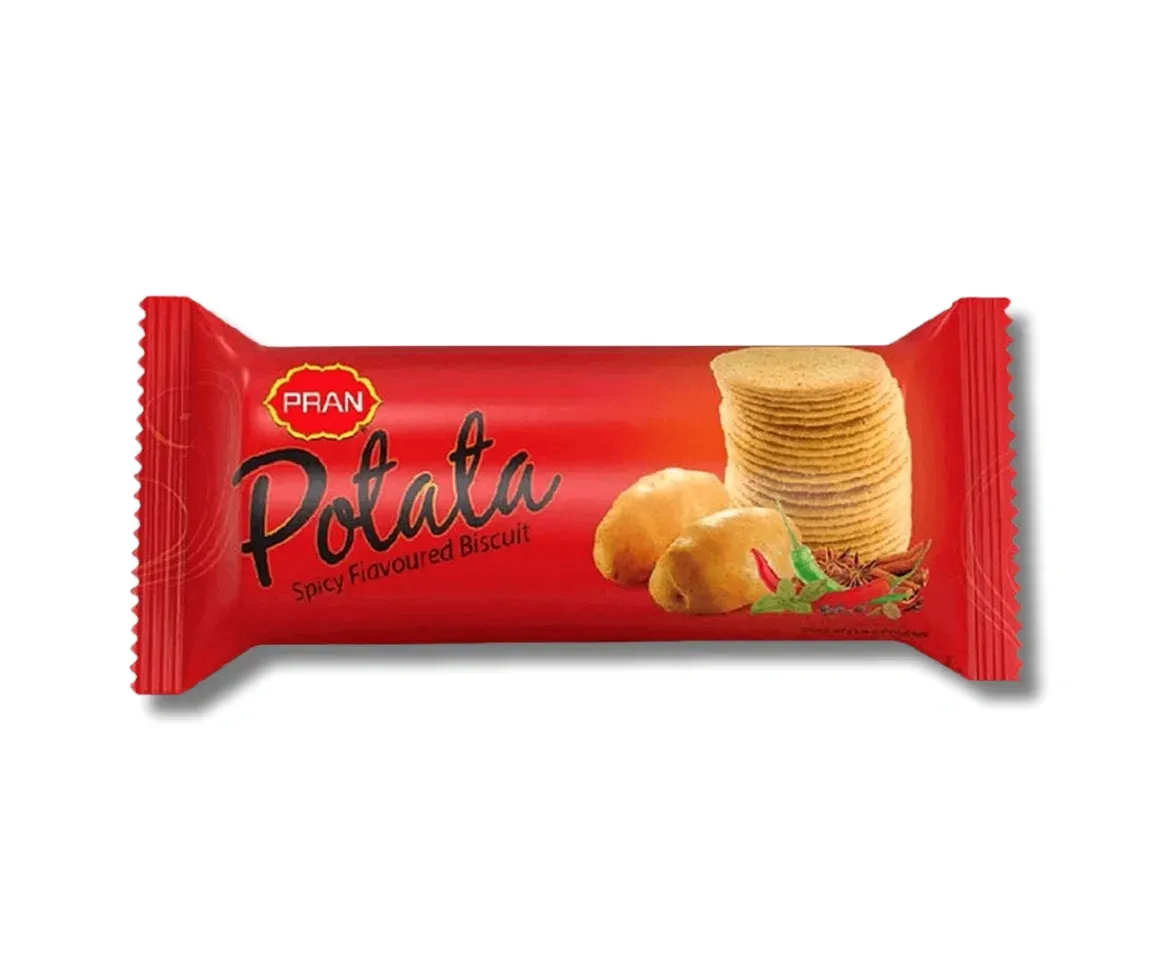 Pran Potata Spicy Flavoured Biscuit 100gm
